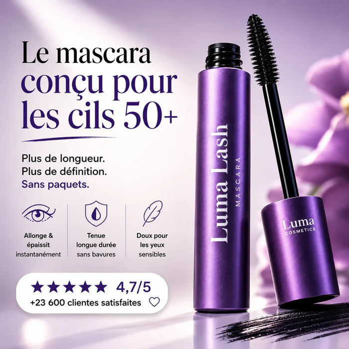 Le mascara conçu pour les cils matures